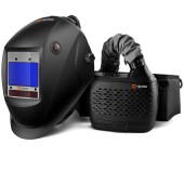 TECMEN ADF815S TM16 PAPR Сварочная маска-хамелеон с подачей воздуха (Внешняя кнопка режима зачистки)