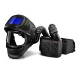 Сварочная маска-хамелеон с подачей воздуха TECMEN ADF950S TM1000 PAPR  (Откидывающийся светофильтр)